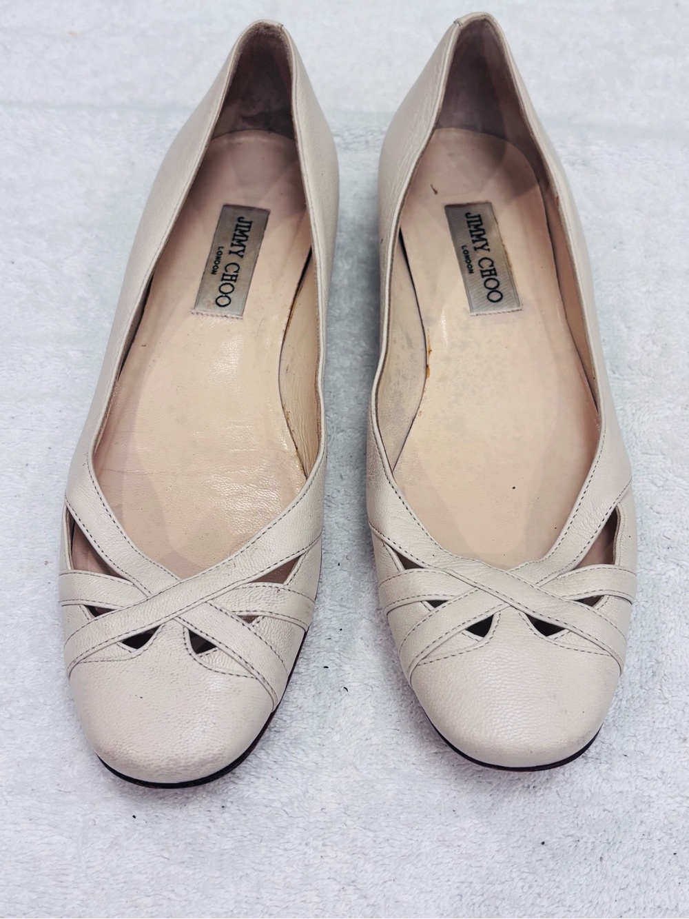 Jimmy Choo Stylish Flats - size 8.5 USA / 39.5 Euro - Box 18